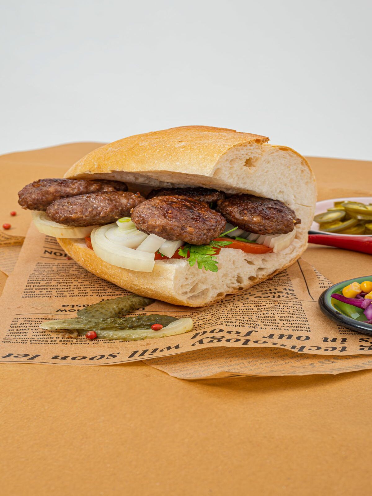 sokak lezzetleri köfte ekmek